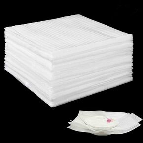 100 عبوة من ملاءات التغليف الإسفنجية، 12 × 12 بوصة من رغوة التغليف الرغوية، حشوة سميكة من البولي إيثيلين مقاس 1/16 بوصة لحماية الأطباق والأواني الزجاجية أثناء النقل والشحن | غير كاشطة وخالية من الغبار in Kuwait