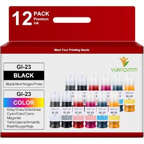 زجاجة إعادة تعبئة حبر التسامي YUANQIMM لطابعات ET2400 ET2720 ET2760 ET2750 ET4800 ET-2800 ET-2803 ET-2850 ET-8500 ET-8550 النافثة للحبر نقل الضغط الحراري على الأكواب والقمصان 542 حبر التسامي بالحبر in Kuwait