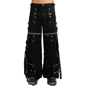 بنطال Tripp NYC بسحاب على شكل حرف X [أسود/أسود] XXL in Kuwait