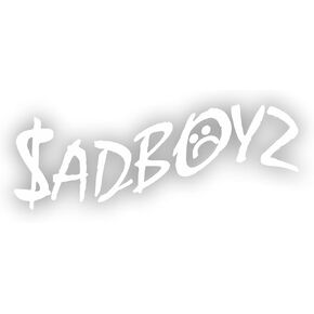 Edward stickers for Everyone Sticker SADBOYZ Broken 5'' Decal for Car Truck Bumper Laptop Vinyl Window Wall US (White) in Saudi Arabia