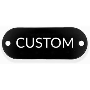 علامة معدنية مخصصة | لوحة تعريف من الألومنيوم مقاس 2 بوصة × 3/4 بوصة | تسمية المعدات الشخصية | لوحة اسم المنفعة | علامة تعريف الأصول in Kuwait