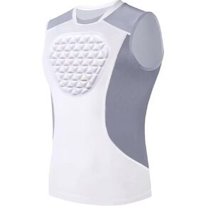 قميص مبطن لحماية صدر البيسبول للشباب للبيسبول وكرة القدم وكرة اللاكروس اللينة in Kuwait