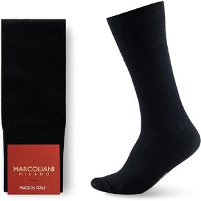 Marcoliani Milano Mens Dress Socks - Plain Dress Colors| Mousse of Modal in Kuwait