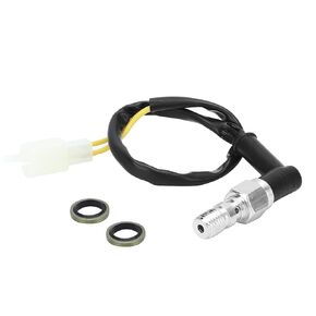 خط تبديل الفرامل الهيدروليكي للدراجة النارية M10x1.25، خط مفتاح ضوء الفرامل العالمي مع غسالات قطعتين لمضخة هيدروليكية للدراجات النارية ضوء الضغط الخلفي، 3.34 سم، الكوع in Kuwait