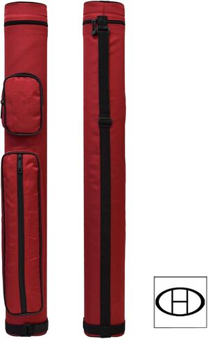 2x2 Hard Oval Pool Cue Billiard Stick Carrying Case (Several Colors Available) (Blue(New)) in Saudi Arabia