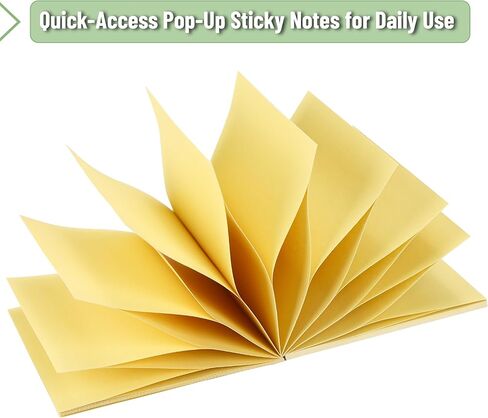 مستر بن - عبوات ملاحظات لاصقة منبثقة 3×3، 18 وسادة، 900 ورقة، ألوان عتيقة، وسادات مذكرة ذاتية اللصق للموزعات، مثالية للمنزل والمكتب والمدرسة، ملاحظات مخزنة لمجلة الكتاب المقدس in Kuwait