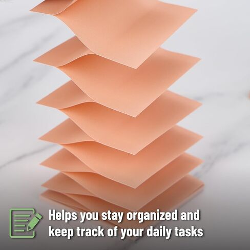 مستر بن - عبوات ملاحظات لاصقة منبثقة 3×3، 18 وسادة، 900 ورقة، ألوان عتيقة، وسادات مذكرة ذاتية اللصق للموزعات، مثالية للمنزل والمكتب والمدرسة، ملاحظات مخزنة لمجلة الكتاب المقدس in Kuwait