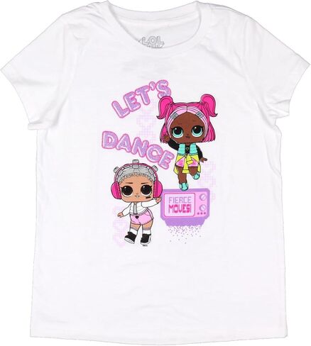 LOL Surprise Girls' Let's Dance Fierce Moves Graphic Print T-Shirt in Saudi Arabia