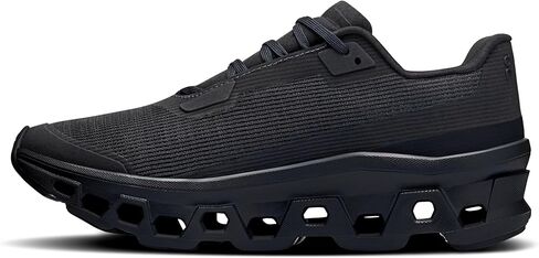On Women's Cloudmonster Void 1 Sneakers, Black/Black, 7 Medium US in Saudi Arabia