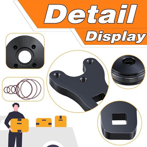 Trim Piston Repair Seal Kit with Wrench for Evinrude Johnson E-Tec 60HO 75 90 115hp and 130hp Models, Replacement for 5008985, 352932, 5008773 in Saudi Arabia