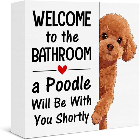 Funny Bathroom Cat Decor Welcome to the Bathroom a Cat Will Be with You Shortly Rustic Wooden Box Sign for Home Toilet Shelf Wall Decor in Saudi Arabia