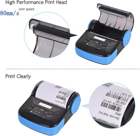 HHOP GOOJPRT MTP-3 80mm BT Thermal Printer Portable Lightweight for Supermarket Ticket Receipt Printing in Saudi Arabia