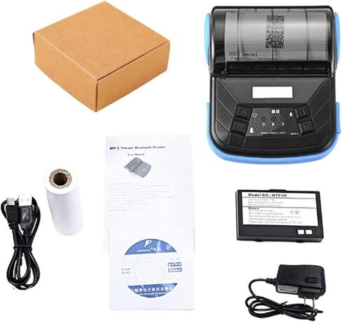 HHOP GOOJPRT MTP-3 80mm BT Thermal Printer Portable Lightweight for Supermarket Ticket Receipt Printing in Saudi Arabia