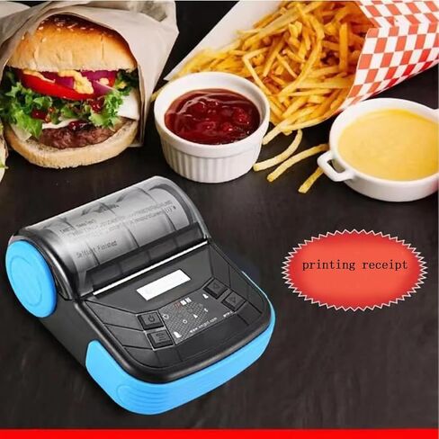 HHOP GOOJPRT MTP-3 80mm BT Thermal Printer Portable Lightweight for Supermarket Ticket Receipt Printing in Saudi Arabia