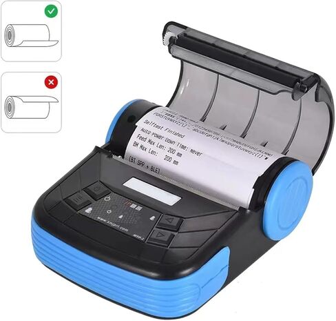 HHOP GOOJPRT MTP-3 80mm BT Thermal Printer Portable Lightweight for Supermarket Ticket Receipt Printing in Saudi Arabia