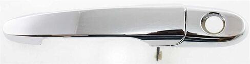 Garage-Pro Front Exterior Door Handle Compatible with 2005-2010 Chevrolet Cobalt and 2006-2013 Chevrolet Impala Chrome, with Keyhole (=REAR), Set of 2, Driver and Passenger Side in Saudi Arabia