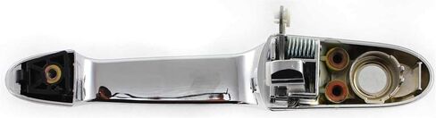 Garage-Pro Front Exterior Door Handle Compatible with 2005-2010 Chevrolet Cobalt and 2006-2013 Chevrolet Impala Chrome, with Keyhole (=REAR), Set of 2, Driver and Passenger Side in Saudi Arabia
