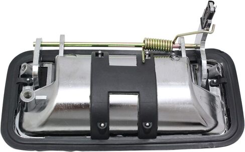 Exterior Rear Door Handle Compatible with GMC C/K FULL SIZE P/U 1992-2000 RH All Chrome (Zinc) in Saudi Arabia