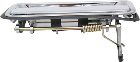 Exterior Rear Door Handle Compatible with GMC C/K FULL SIZE P/U 1992-2000 RH All Chrome (Zinc) in Saudi Arabia
