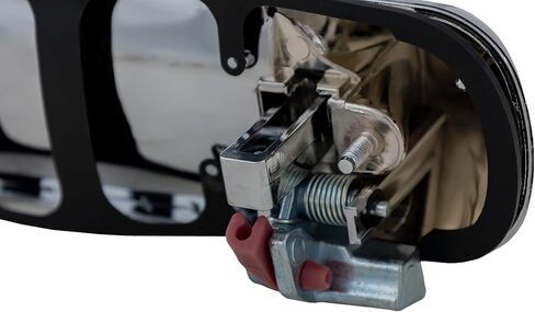 Exterior Rear Door Handle Compatible with DODGE FULL SIZE P/U 2002-2009 / DAKOTA 2005-2011 LH All Chrome in Saudi Arabia
