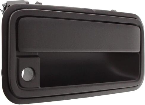 Garage-Pro Exterior Front Door Handle Compatible with GMC C/K Full Size P/U 1988-2000 RH Textured Black Metal Lever/Plastic Bezel in Saudi Arabia