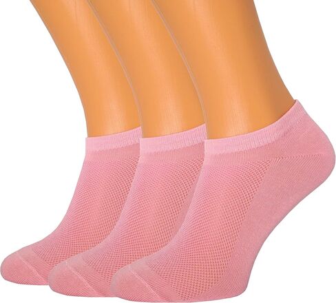 6 قطع من جوارب RONDO للجنسين رفيعة للغاية ومسامية وجافة للجري للكاحل بقص منخفض للرجال والنساء جوارب رياضية من القطن الشبكي (6 أزواج 6 أسود) in Kuwait