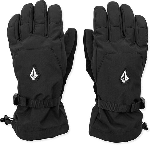 Volcom Women's V. SNOW Over Glove – Waterproof 2-Layer Snowboard Glove, Grip Palm, Black, Medium in Saudi Arabia