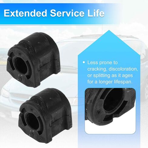 No.K201913 Front Left Front Right Stabilizer Sway Bar Bushing Kit for SUBARU CROSSTREK 2016-2019 Rubber Suspension Kit Black 2 Pcs in Saudi Arabia
