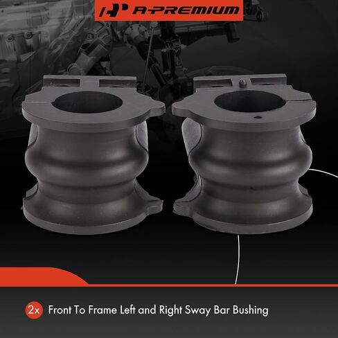 A-Premium 2 x Front To Frame Sway Bar Bushing Kit, Compatible with Nissan Maxima 2007-2014, with 26mm Sway Bar Diameter in Saudi Arabia