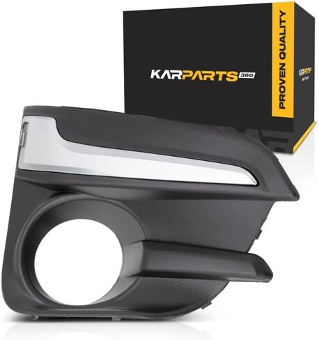 For Subaru Impreza Fog Light Cover 2017 2018 2019 Driver Side | Primed | Hatchback/Sedan | w/Chrome | DOT/SAE Compliance | SU1038113 | 57731FL050 in Kuwait