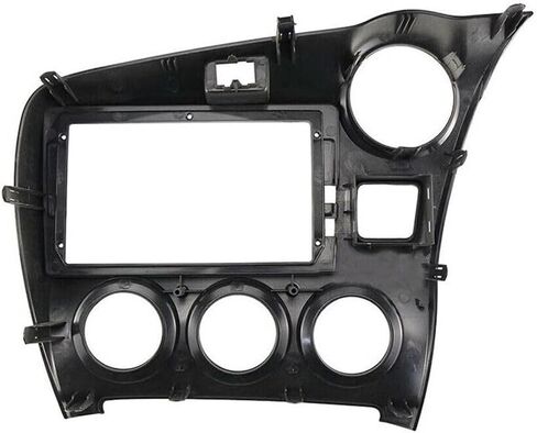 9'' Car Radio Stereo Fascia Frame Panel Cover Trim for Toyota Matrix 2003-2008 2010 2011 2012 2013 2014 Silver (Not Fit for 2009 Matrix 1.8 Base) in Saudi Arabia