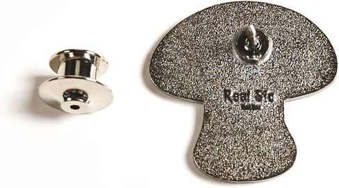Real Sic Emoji Mushroom Pin Iconic Mushroom Design - Mystic Mushroom Pin for Backpacks, Jackets, Hats, Bags & Tops in Saudi Arabia