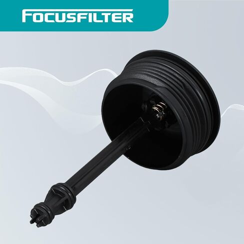 FOCUSFILTER 03L115433 OEM Grade Oil Filter Housing Cap Assembly, Compatible with Volkswagen Passat 2.0L 2012–2015 and Audi Q3 Quattro 2.0L 2015–2017, Replaces 921-172, 03L115433B in Saudi Arabia