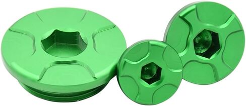 Engine Timing Cover Oil Filler Plug Crankcase Cap Compatible With Kawasaki KX250F KX450F KLX450R KX250 KX450 KX 250 450 250F 450F 450R(For Kawasaki Black) in Saudi Arabia