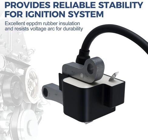 801268 Ignition Coil for LawnBoy 99-2911 99-2916 Toro CCR2400 CCR2450 CCR2500 CCR3000 Snow Thrower Tractor 10301 10323 11002 10201 Gold Silver Engine Lawn Mower in Kuwait