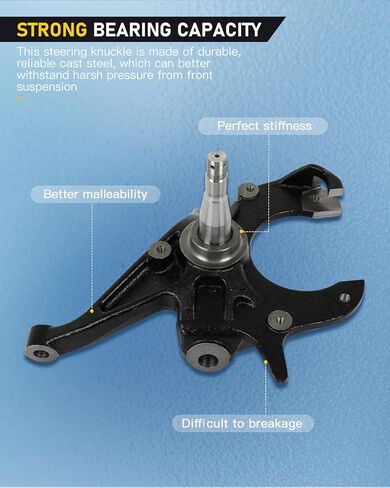 OCPTY Front Steering Knuckles Assembly Driver and Passenger Side 2"inch Drop Spindles for chevrolet S10 1988-2004, for GMC Sonoma 1991-2004, for GMC Jimmy 1992-1997 in Saudi Arabia