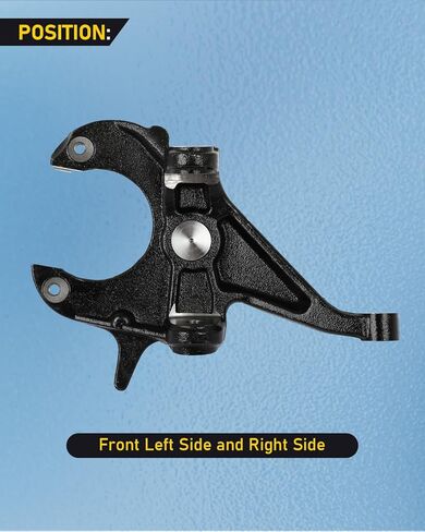 OCPTY Front Steering Knuckles Assembly Driver and Passenger Side 2"inch Drop Spindles for chevrolet S10 1988-2004, for GMC Sonoma 1991-2004, for GMC Jimmy 1992-1997 in Saudi Arabia