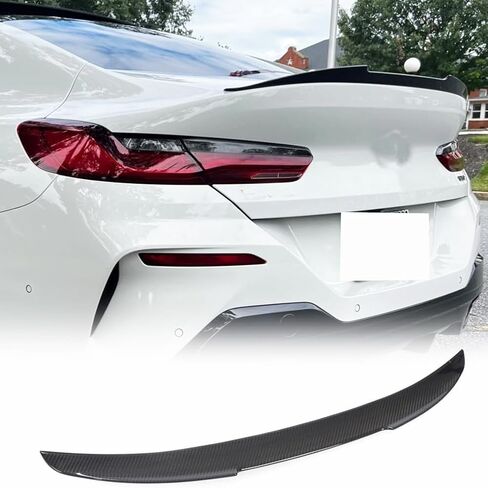 G16 Carbon Fiber Rear Trunk Spoiler Compatible with BMW 8 Series G16 840i xDrive Gran Coupe Sedan 4-Door 2018-2025 Rear Wing Spoiler Lip Body Kits Factory Outlet in Saudi Arabia