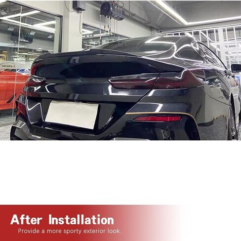 G16 Carbon Fiber Rear Trunk Spoiler Compatible with BMW 8 Series G16 840i xDrive Gran Coupe Sedan 4-Door 2018-2025 Rear Wing Spoiler Lip Body Kits Factory Outlet in Saudi Arabia