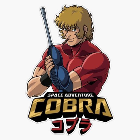 MAGNET Cobra Space Adventure Magnetic Vinyl Sticker Decal Magnet 5" in Saudi Arabia
