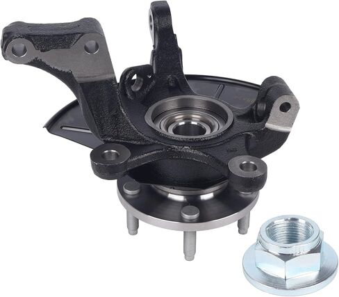 PAROD Front Right Steering Knuckle Assembly&Wheel Hub Fit for Ford Escape 2001-2012, Mazda Tribute 2001-2011, Mercury Mariner 2007-2011 Replace#LK016 698404 in Saudi Arabia