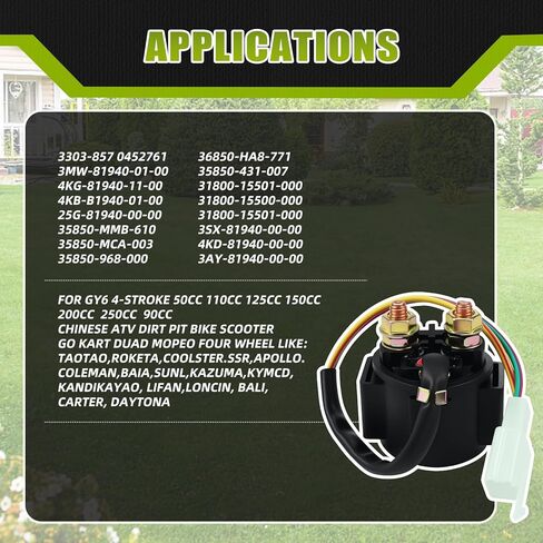 مرحل الملف اللولبي لـ 4 أشواط 50cc 70cc 90cc 100cc 150cc 200cc 250cc ATV 4 عجلات سكوتر Go Kart Quad Moped Dirt Pit Bike Moped Roketa SSR Taotao Sunl Coolster in Kuwait