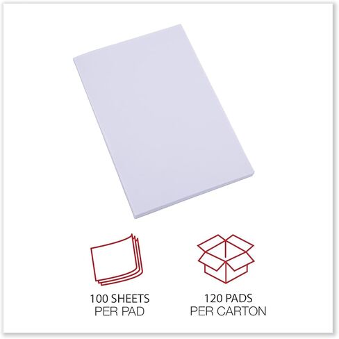 United STATIONERS (OP) Bulk Scratch Pads 4X6 UNRULED WHI 1/CS in Saudi Arabia