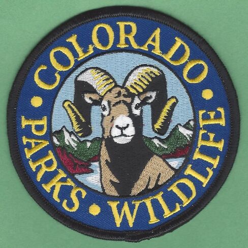 Embroidered Patch -Colorado Division of Parks & Wildlife Shoulder Patch in Saudi Arabia