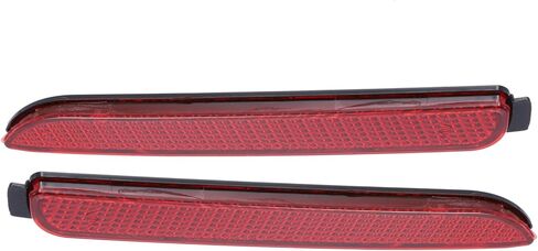 1 Pair Rear Left Right Bumper Reflector Light Cover for Toyota RAV4 2019-2021 for Lexus RC300 2016-2021 81920-08010 81910-08010 Red Replacement in Saudi Arabia