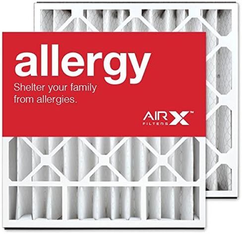 مرشحات AIRx 16x25x5 MERV 11 HVAC AC استبدال فلتر الهواء لفرن الهواء الدب تريون 229990-105، الحساسية 2-حزمة، صنع في الولايات المتحدة الأمريكية in Saudi Arabia