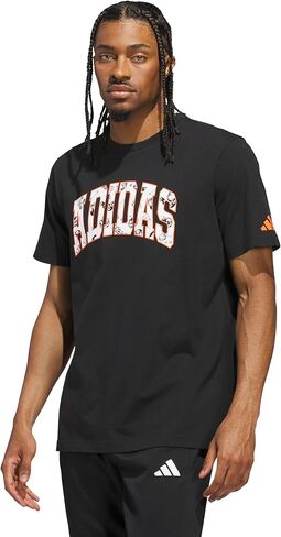 adidas Men's Spooky Speed Graphic T-Shirt, Black, X-Large in Saudi Arabia
