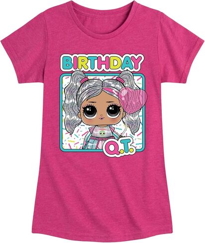 HYBRID APPAREL - LOL Surprise! Dolls - Birthday QT - Celebrate - Toddler & Youth Girls Short Sleeve Graphic T-Shirt in Saudi Arabia