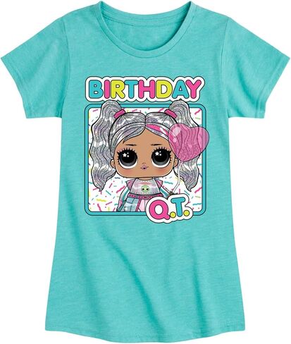 HYBRID APPAREL - LOL Surprise! Dolls - Birthday QT - Celebrate - Toddler & Youth Girls Short Sleeve Graphic T-Shirt in Saudi Arabia