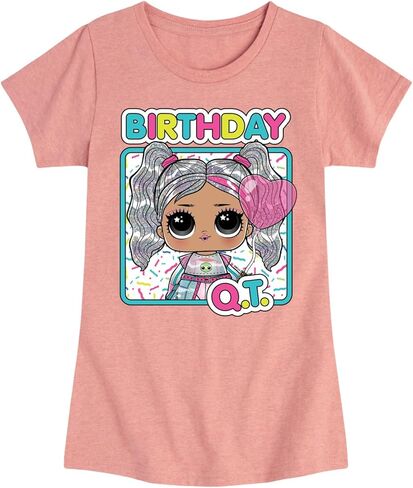 HYBRID APPAREL - LOL Surprise! Dolls - Birthday QT - Celebrate - Toddler & Youth Girls Short Sleeve Graphic T-Shirt in Saudi Arabia